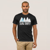 Trail Running shirt - Run Dirty (Voorkant volledig)