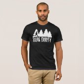 Trail Running shirt - Run Dirty (Voorkant volledig)