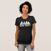 Trail Running shirt - Run Dirty (Voorkant volledig)