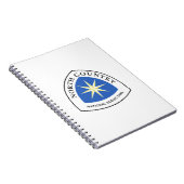 Trail Sign. Noord-land, Verenigde Staten Notitieboek (Rechterzijde)