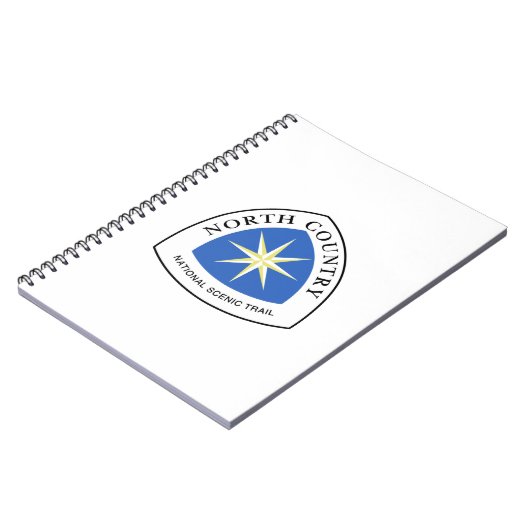 Trail Sign. Noord-land, Verenigde Staten Notitieboek (Linkerzijde)