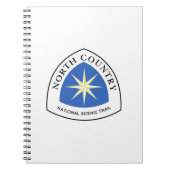 Trail Sign. Noord-land, Verenigde Staten Notitieboek (Voorkant)