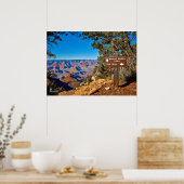 Trail Sign Poster (Keuken)