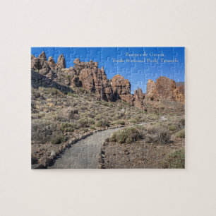 Trail, Teide National Park Tenerife, Jigzaag Puzzl Legpuzzel