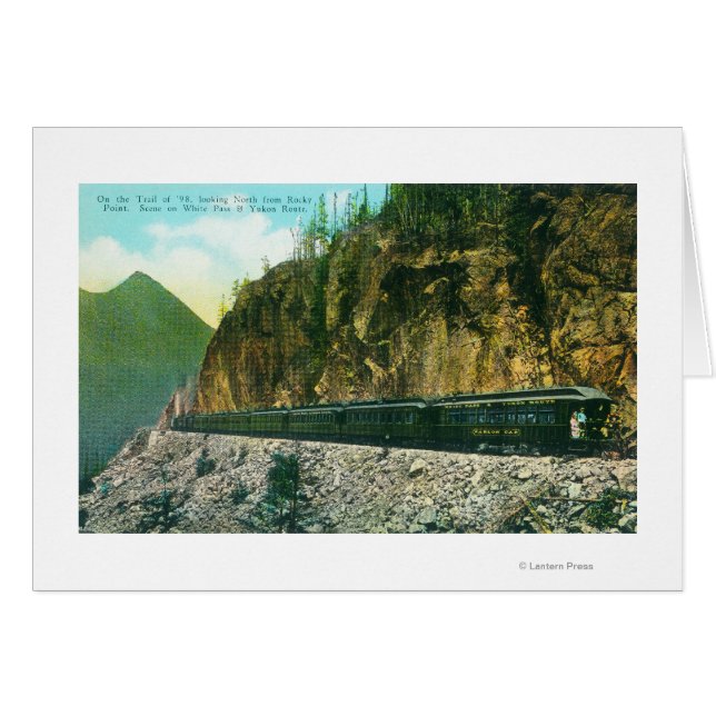 Trail ten noorden van Rocky Point, White Pass & Yu (Voorkant Horizontaal)