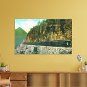 Trail ten noorden van Rocky Point, White Pass & Yu Canvas Afdruk (Insitu (Woonkamer))