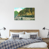Trail ten noorden van Rocky Point, White Pass & Yu Canvas Afdruk (Insitu (Slaapkamer))