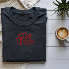 Trail Therapie Minimalistische Berg Wandelen T-Shi T-shirt