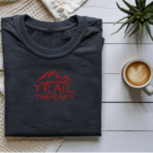Trail Therapie Minimalistische Berg Wandelen T-Shi T-shirt