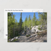 Trail to Alberta Falls Briefkaart (Voorkant / Achterkant)