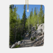 Trail to Alberta Falls Keramisch Ornament (Rechts)