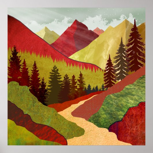 Trail To The Sky Poster (Voorkant)