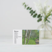 Trail Trough Visitekaartje (Staand voorkant)