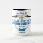 Trail van de Coeur d'Alene (H2) Mok (Midden)