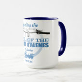 Trail van de Coeur d'Alene (H2) Mok (Voorkant rechts)