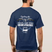 Trail van de Coeur d'Alene (H2) T-shirt (Achterkant)