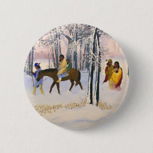 Trail van de douaneknoppen van de Kunst van de Sch Ronde Button 5,7 Cm