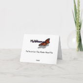 Trail van de Loch bij de Rocky Mountains Kaart (Achterkant)