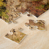 Trail van de Loch bij de Rocky Mountains Legpuzzel (Zijkant)