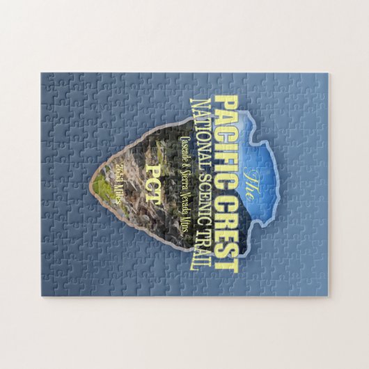 Trail van de Pacifische Crest (pijlpunt) Legpuzzel (Horizontaal)