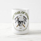 Trail van de tranen 2 koffiemok (Center)