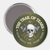 Trail van de tranen 2 magneet (Voorkant / Achterkant)