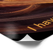 Trail van dromen perfect poster (Hoek)