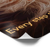 Trail van dromen perfect poster (Hoek)