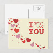 Trail van het hart briefkaart (Voorkant / Achterkant)