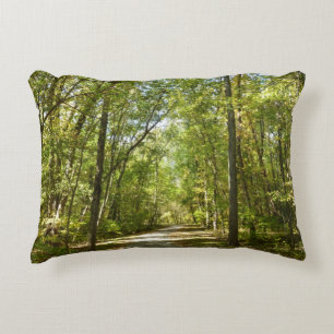 Trail van het Kittamaquandi-meer in Columbia Maryl Accent Kussen