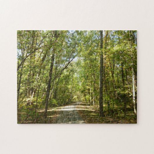 Trail van het Kittamaquandi-meer in Columbia Maryl Legpuzzel (Horizontaal)