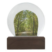 Trail van het Kittamaquandi-meer in Columbia Maryl Sneeuwbol (Achterkant)