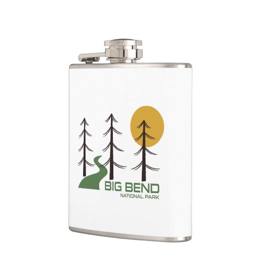 Trail van het nationaal park Big Bend Heupfles (Links)