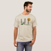 Trail van het nationaal park Big Bend T-shirt (Voorkant volledig)