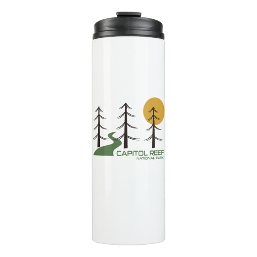 Trail van het nationaal park Capitol Reef Thermosbeker (Voorkant)