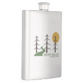 Trail van het nationaal park Death Valley Flacon (Rechts)