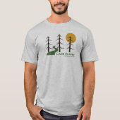 Trail van het Nationaal Park Lake Clark T-shirt (Voorkant)