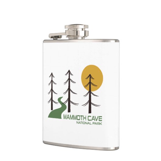 Trail van het nationaal park Mammoth Cave Heupfles (Links)