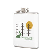 Trail van het nationaal park van het meer van Crat Heupfles (Links)