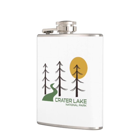 Trail van het nationaal park van het meer van Crat Heupfles (Links)