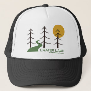 Trail van het nationaal park van het meer van Crat Trucker Pet