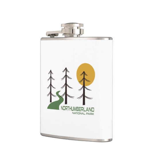 Trail van het Nationaal Park van Northumberland Heupfles (Links)