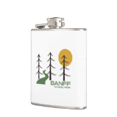 Trail van het nationale park van Banff Heupfles (Links)