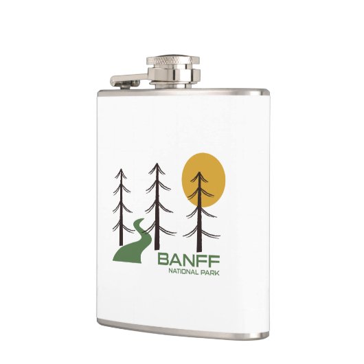 Trail van het nationale park van Banff Heupfles (Links)