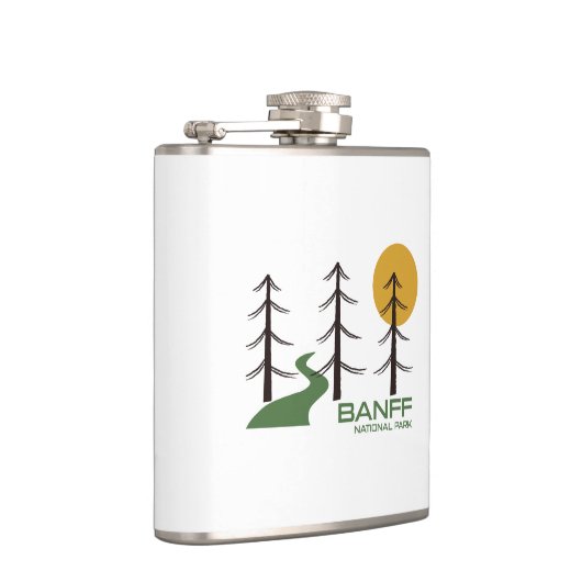 Trail van het nationale park van Banff Heupfles (Rechts)