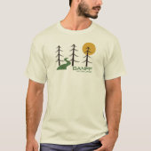 Trail van het nationale park van Banff T-shirt (Voorkant)