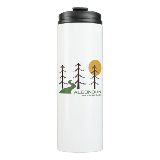 Trail van het Provinciepark Algonquin Thermosbeker (Voorkant)