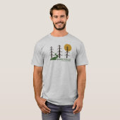 Trail van het provinciepark Bluerock Wildland T-shirt (Voorkant volledig)