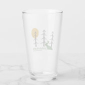 Trail van het Provinciepark Carmanah Walbran Glas (Achterkant)