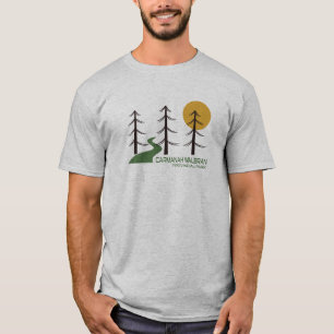Trail van het Provinciepark Carmanah Walbran T-shirt
